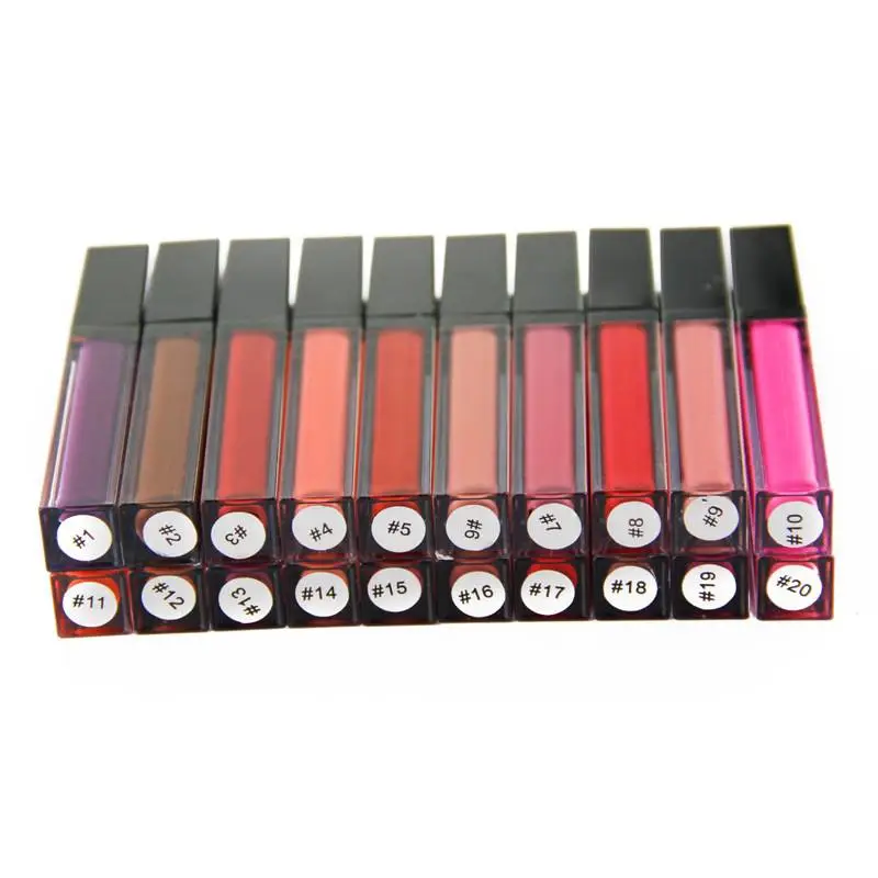 44 Color Custom Vegan Matte Liquid Lipstick