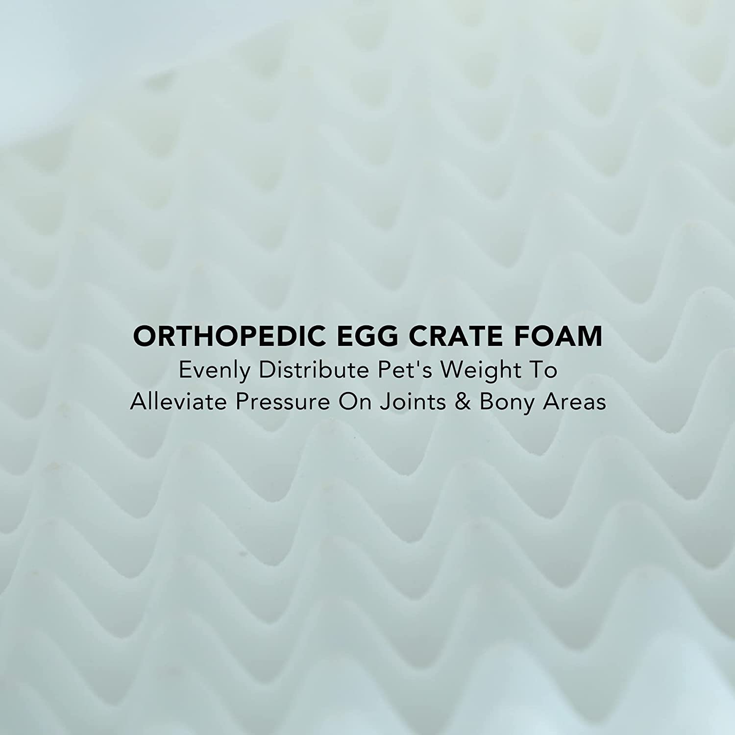 Grezone Orthopedic Dog Beds Furniture for Small/Medium/Large/Extra Large Pet Dog Cat Bed Sofa Puppy Supplies Bed Removable Washable Cover Waterproof Lining Non Skid Bottom Memory Foam Dog Couch Bed