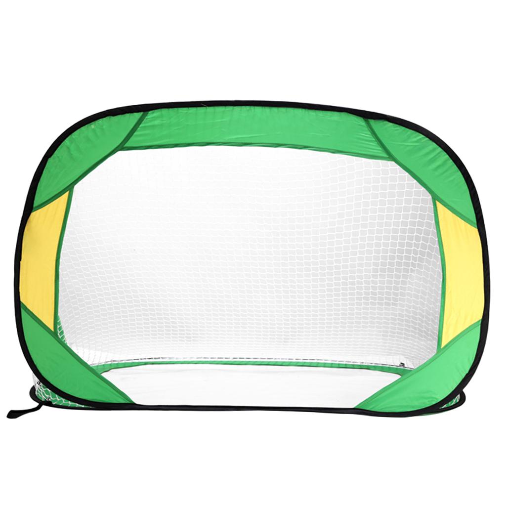 Kids Small Size Portable Soccer Goal Football Gate Outdoor Sport Training Toy - Green