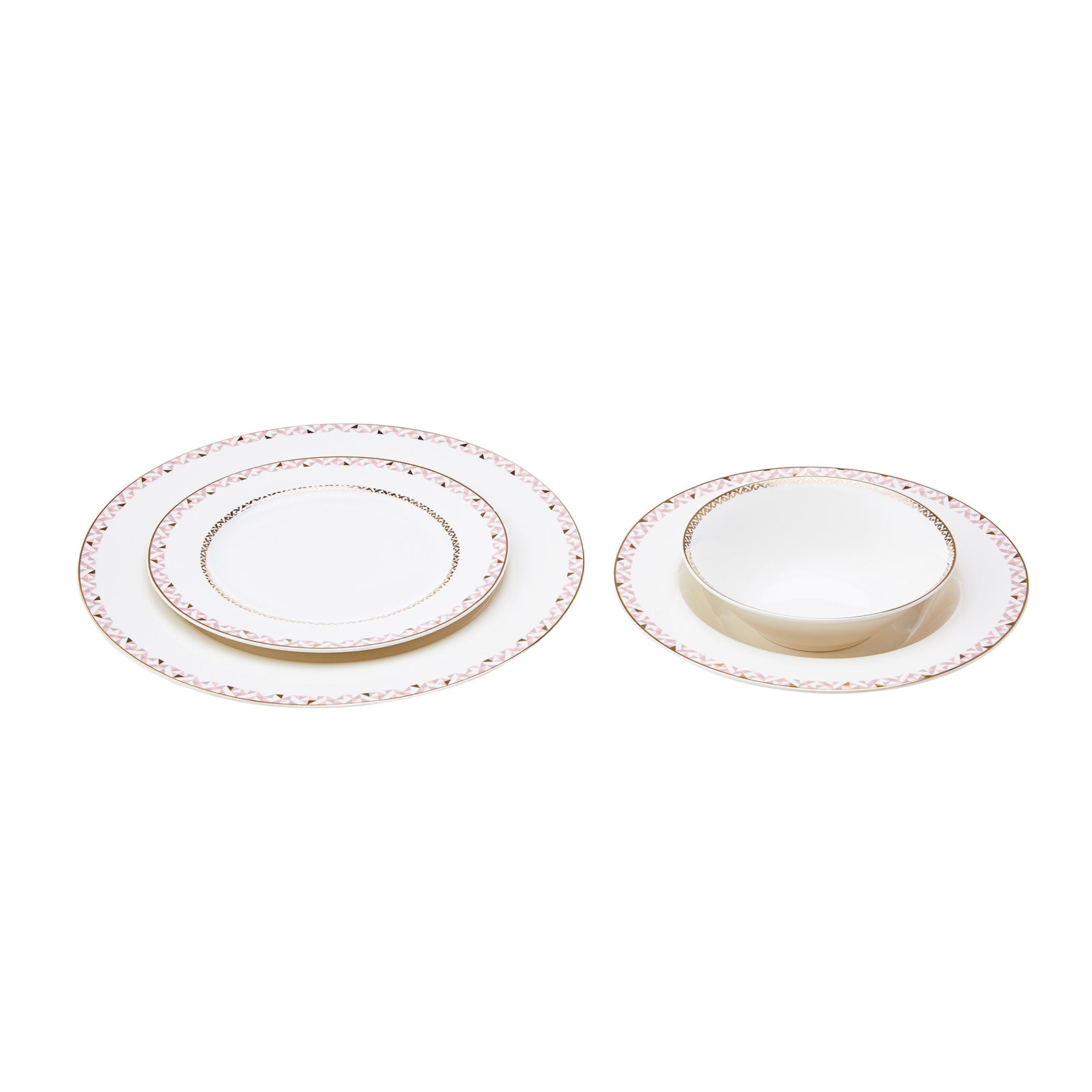 Karaca Lidya 24 Pcs Porcelain Dinnerware Set For 6 Persons 153.03.06.5025