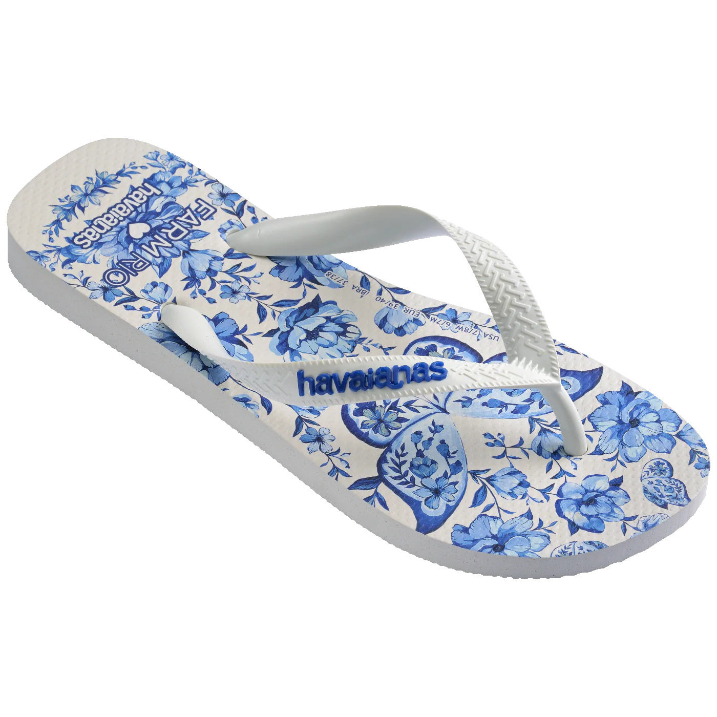 Chinelo Havaianas Farm Jardim de Porcelana