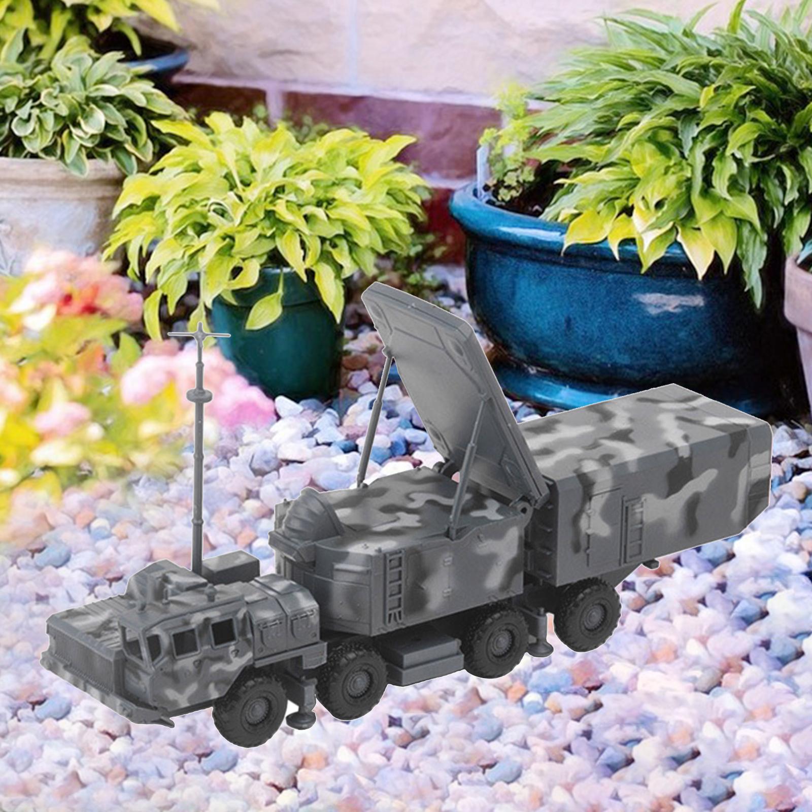 1/72 S-300 Systems Vehicle，Simulation Construction Car Model Grey