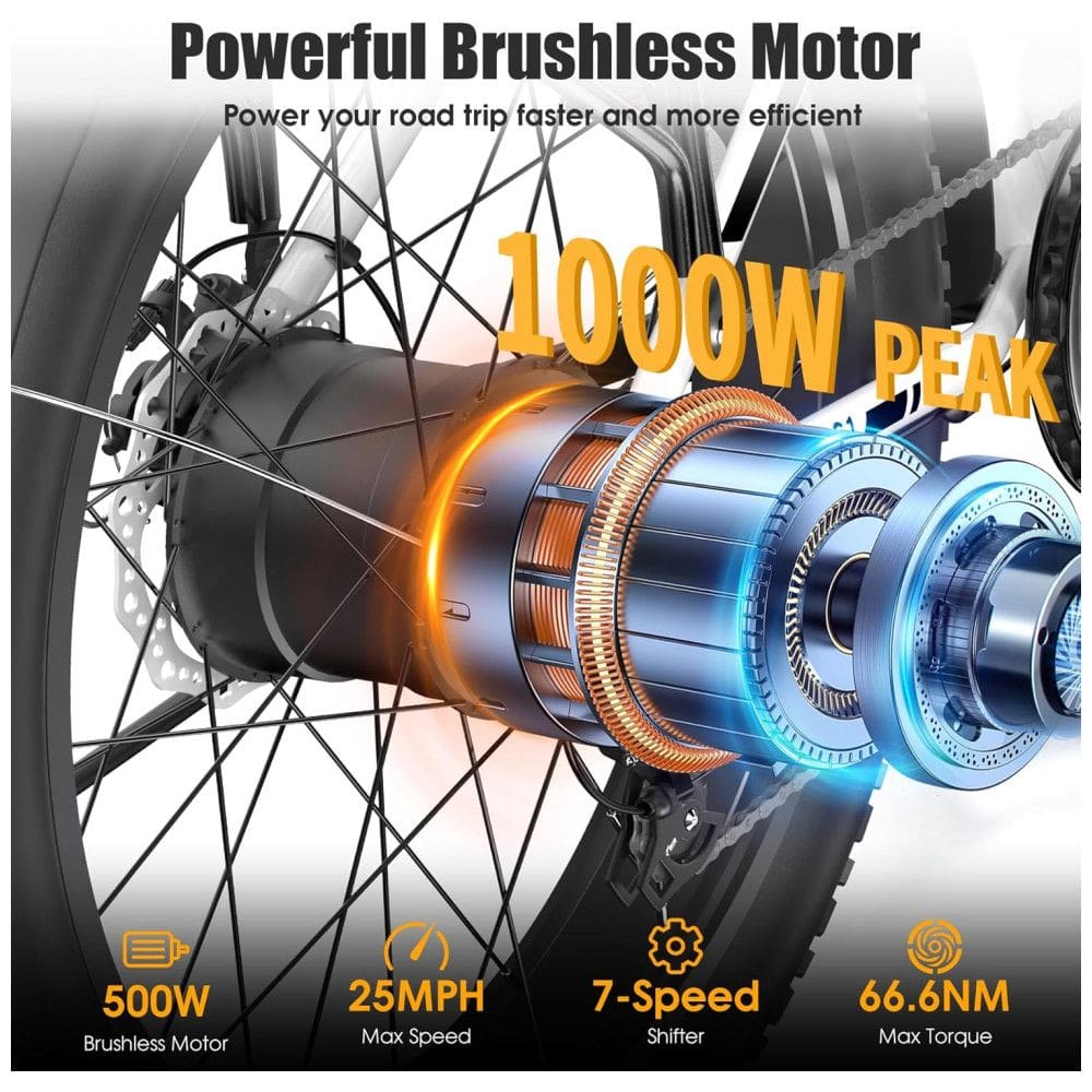 Bicicleta Elétrica Funhang EB-S1 26