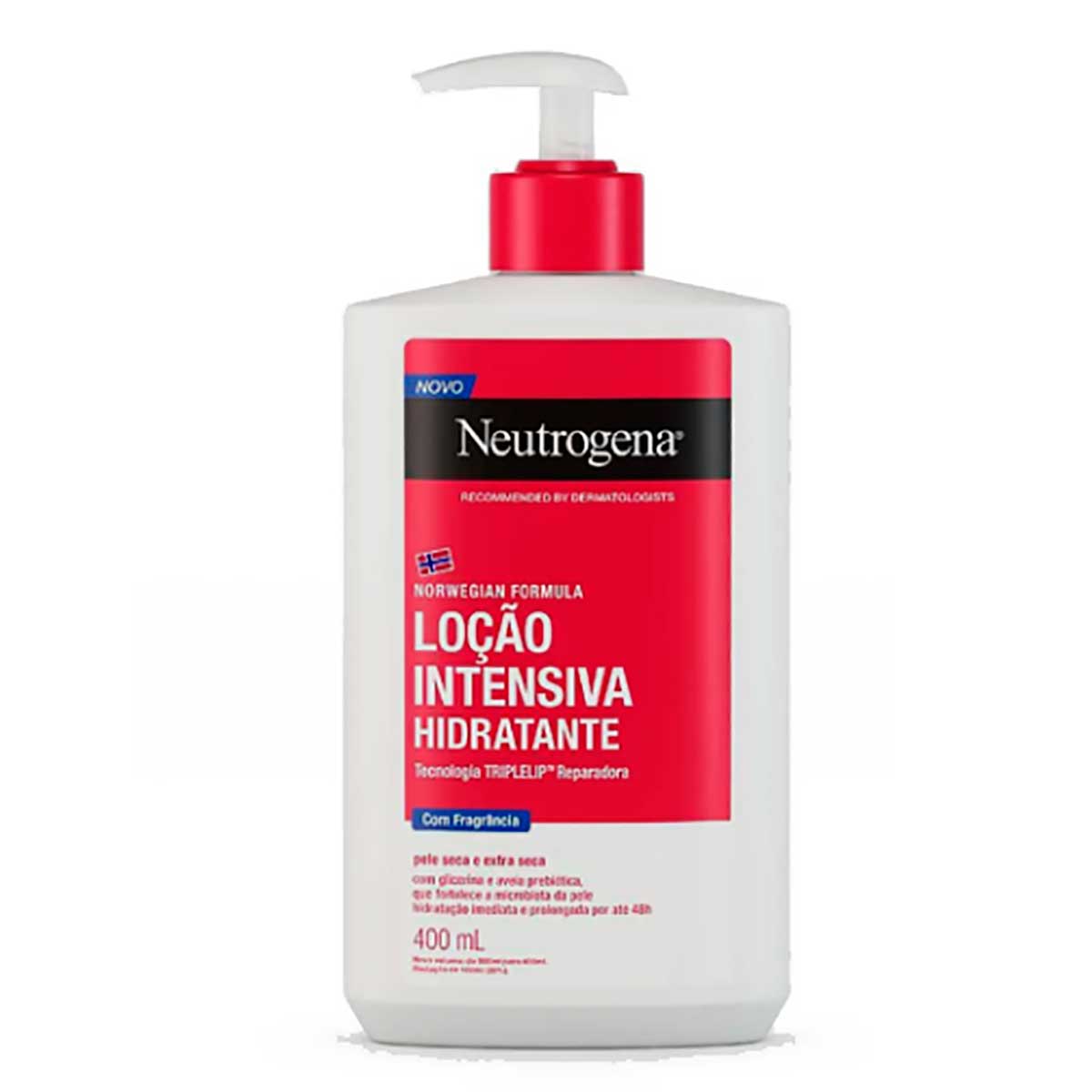 Hidratante Corporal Neutrogena Norwegian Formula Locao Intensiva com Fragrancia 400ml