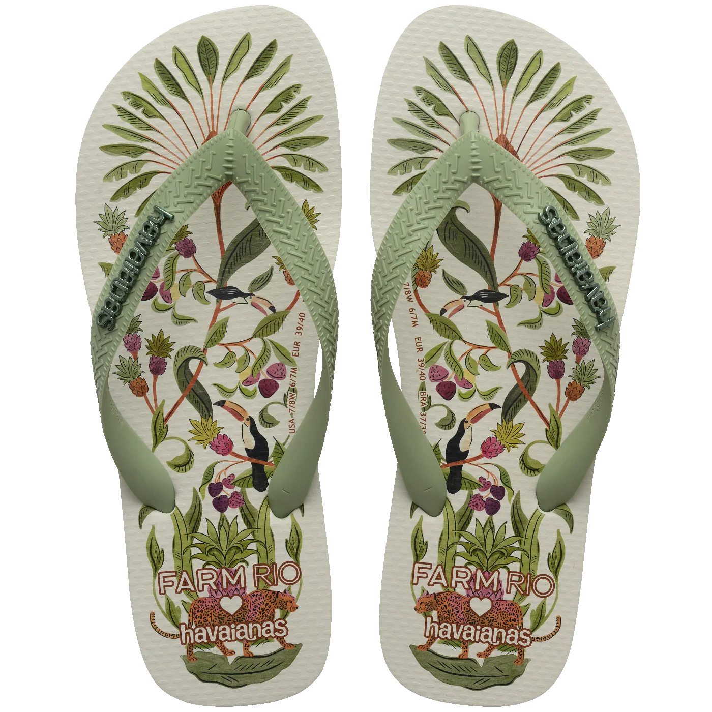 Chinelo Havaianas Farm Floresta Doce