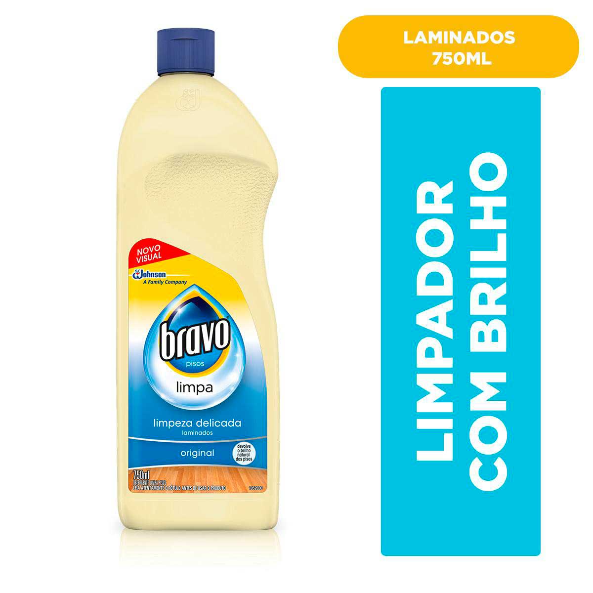 Limpador Bravo Laminados Lavanda 750 ml