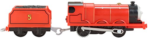 Thomas and Friends Fisher-Price TrackMaster， Motorized James Engine
