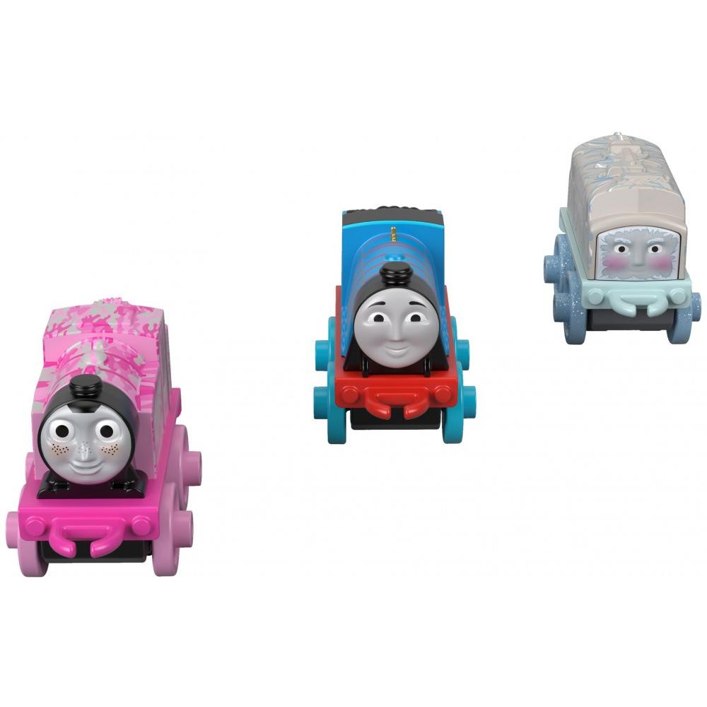 Thomas and Friends MINIS Train Themed Characters， 3 Pack Train Play Vehicles