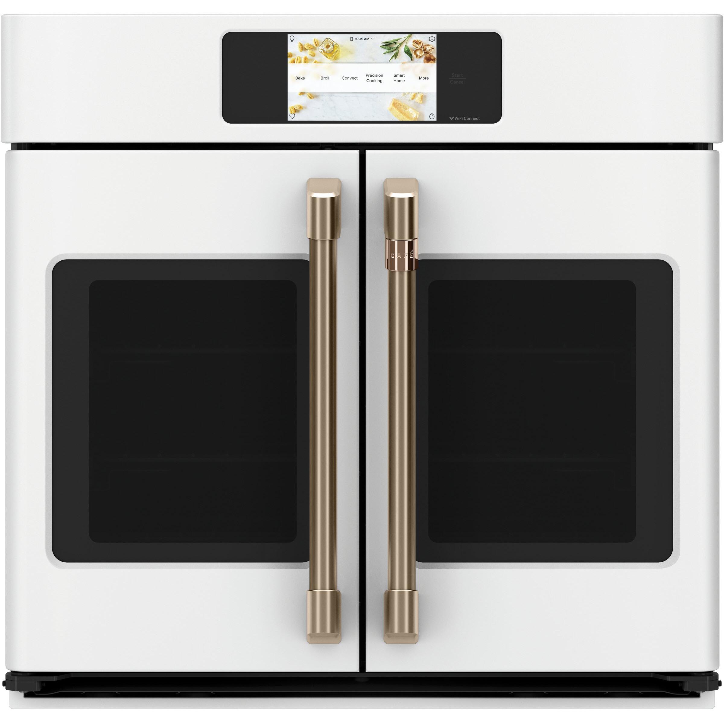 Caf¨¦ 30-inch, 5.0 cu.ft. Built-in Single Wall Oven with True European Convection with Direct Air CTS90FP4NW2