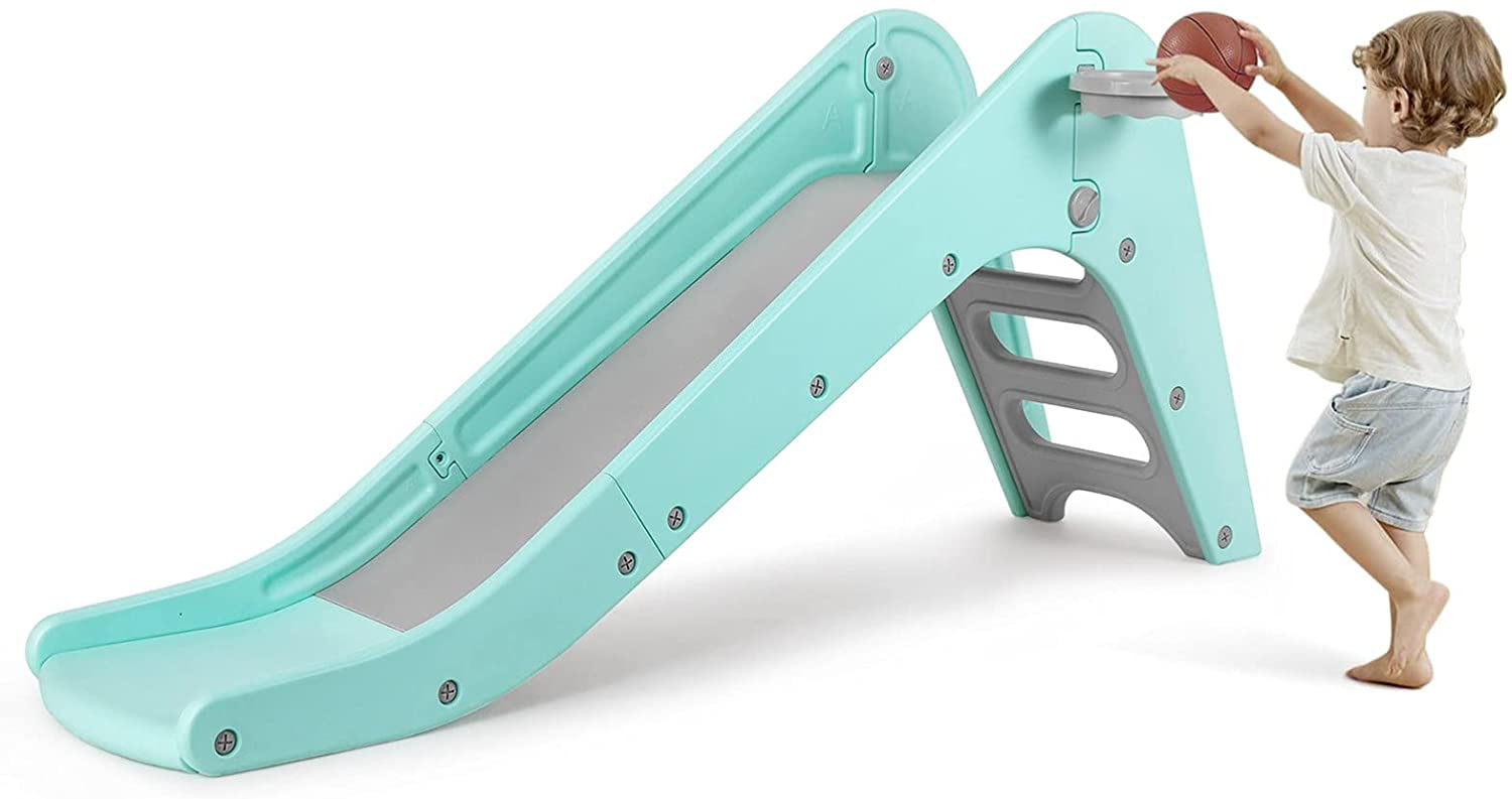 Increkid Kids Slide Indoor Freestanding Slide Climber Toy Playset