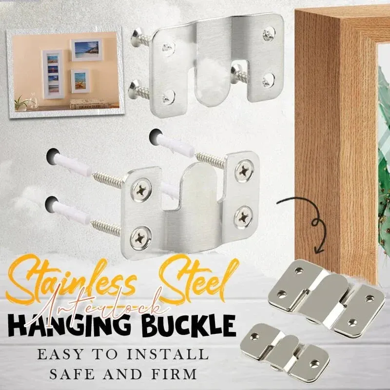 (🎉2023 New Year Promotion - Save 49%)Stainless Steel Interlock Hang