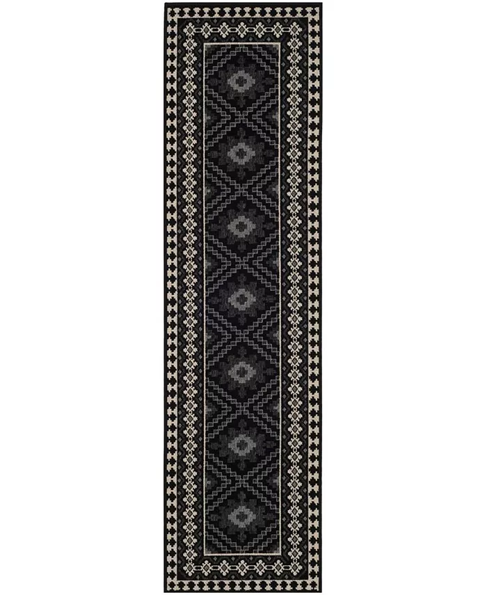 Safavieh Veranda Black and Creme 2'3