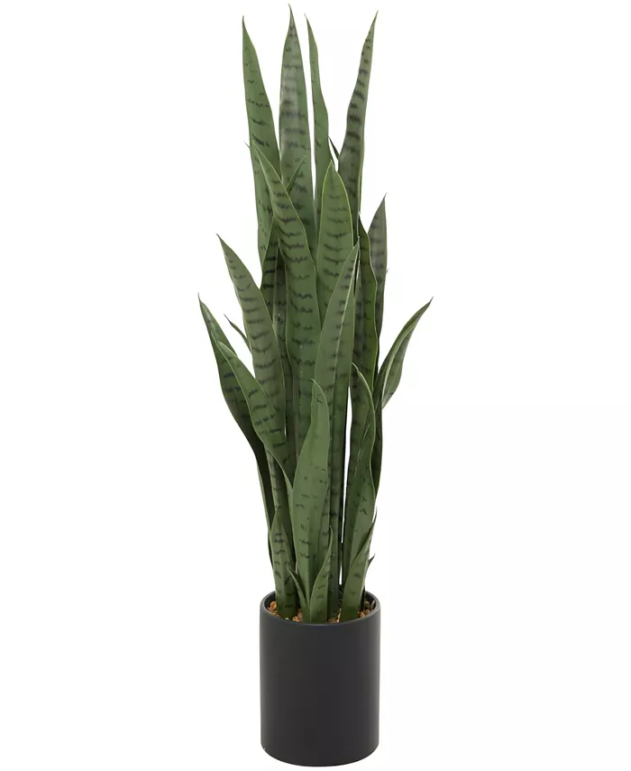 Novogratz Collection Traditional Snake Plant， 36