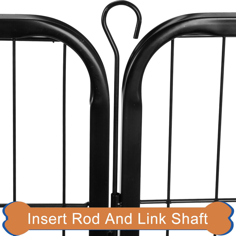 ZenStyle Foldable Detachable Multiple Shape Pet Playpen 16 Panel Dog Kennel Exercise