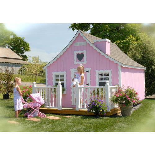 Gingerbread Playhouse DIY Kit 8x10