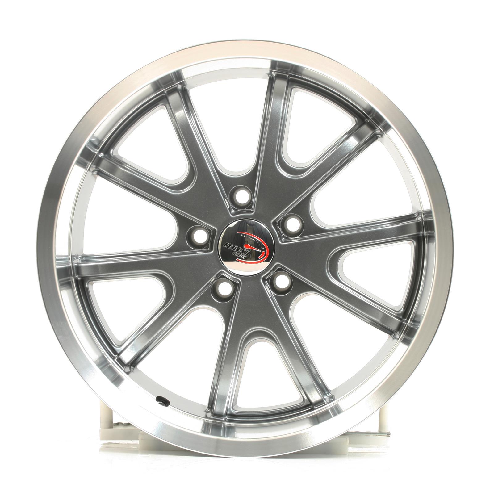 Vision Wheel 143-8861GMML10 Vision American Muscle 143 Torque Series Gunmetal Wheels