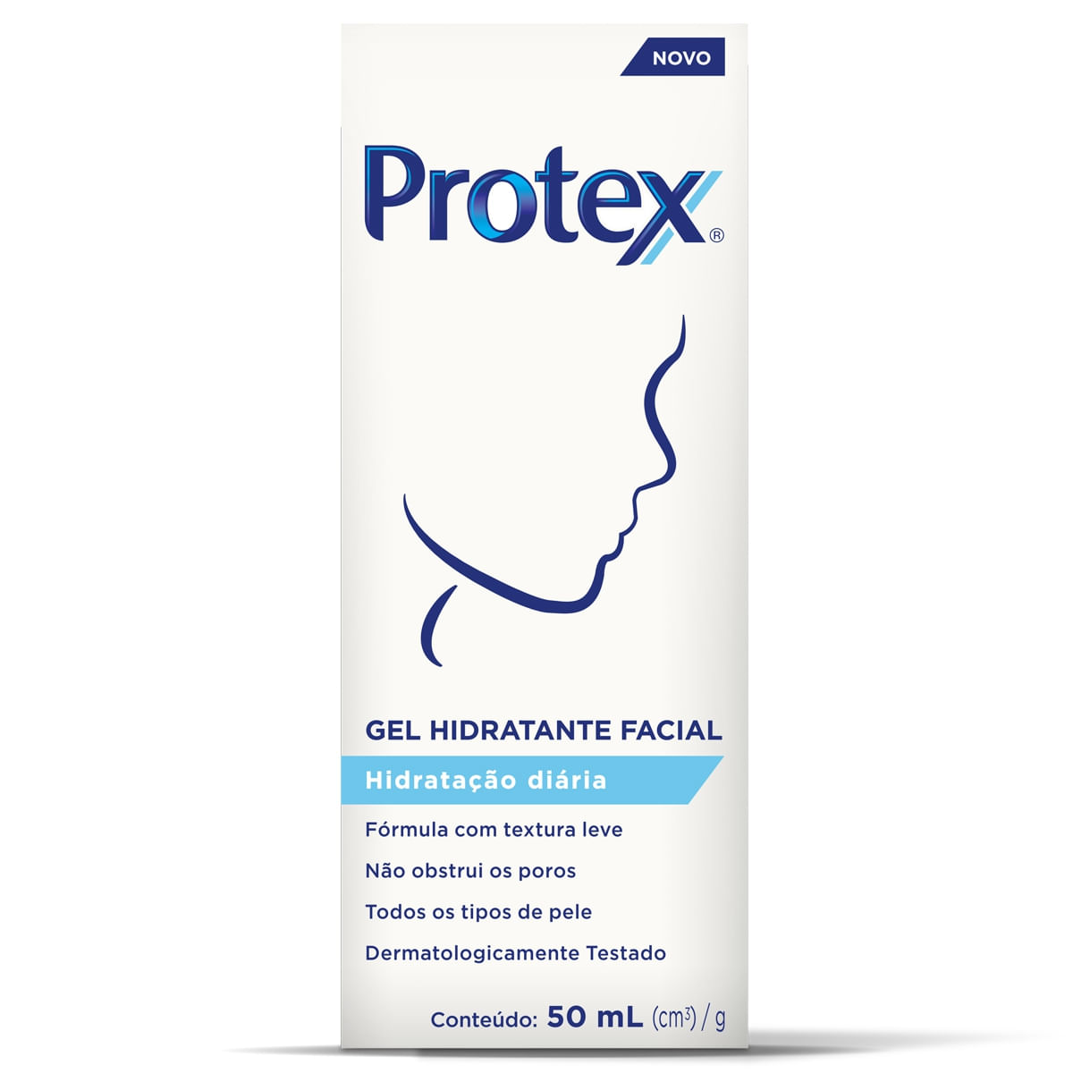 Protex Hidratacao Diaria Gel Hidratante Facial 50ml