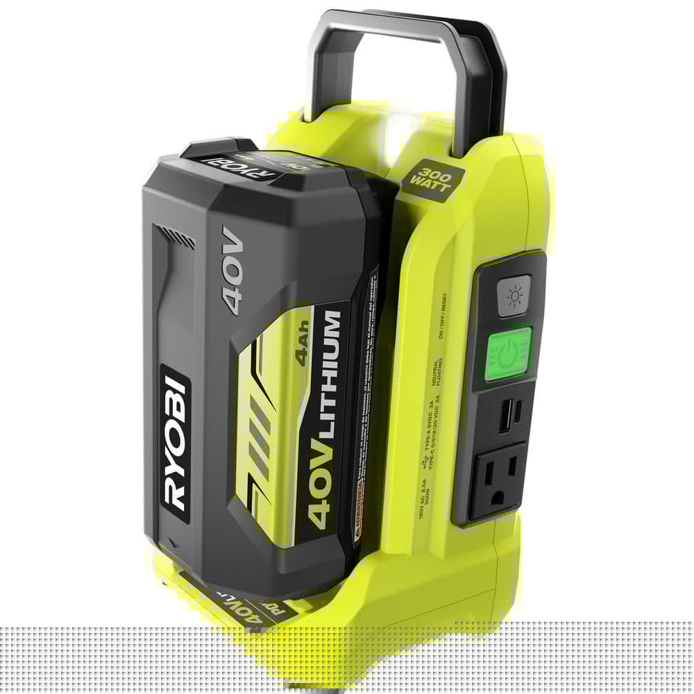RYOBI 40V 300Watt Power Inverter