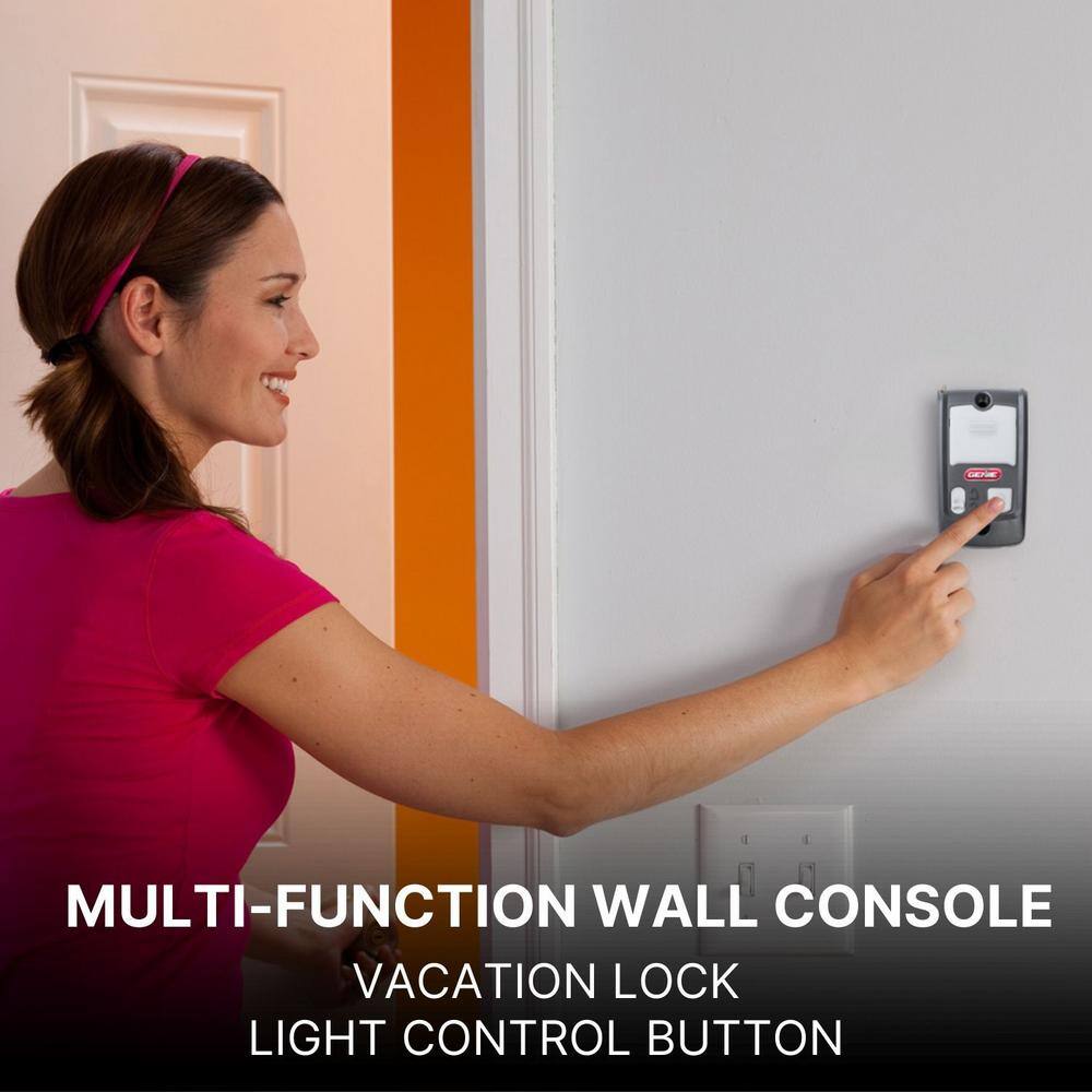 Genie 7055D-TKSV Signature Series 1-1/4 HPc Ultra-Quiet Belt Drive Garage Door Opener with Battery Backup