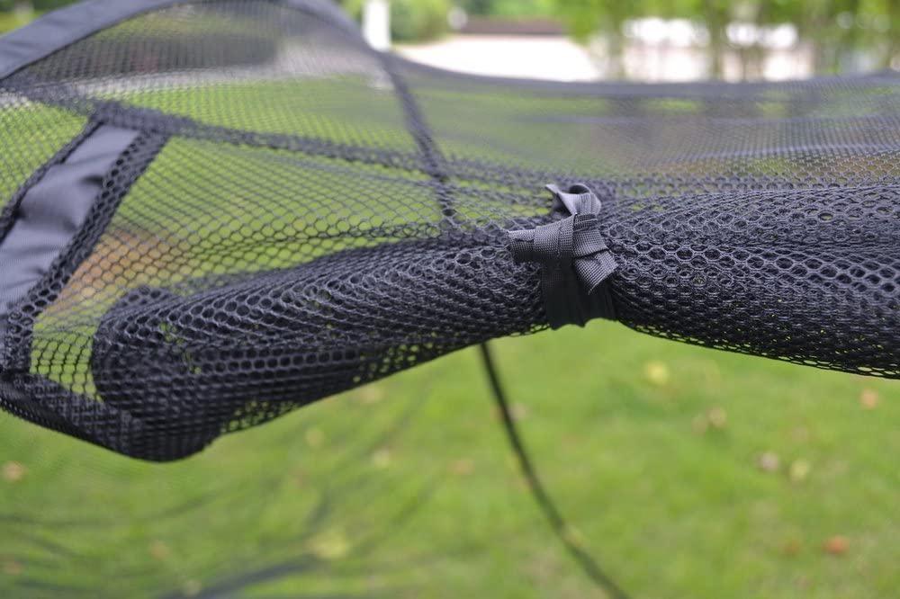 Fovien Pet Camping Tent - Playpens Cage for Dogs Cats - Birds Parrots Playpens House Small Animal Indoor/Outdoor Play Tent Shelter  Pet Camping Tent Playpens Cage for Dogs Cats Black