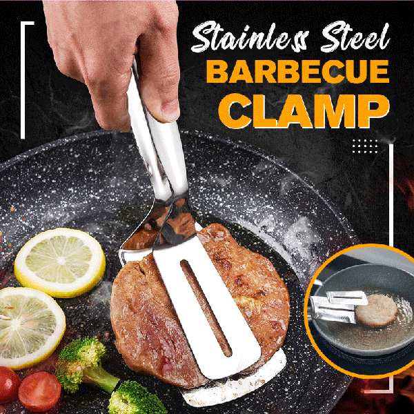 🔥Summer Hot Sales- 48% OFF 🔥-Kitchen Essentials - Stainless Steel Barbecue Clamp