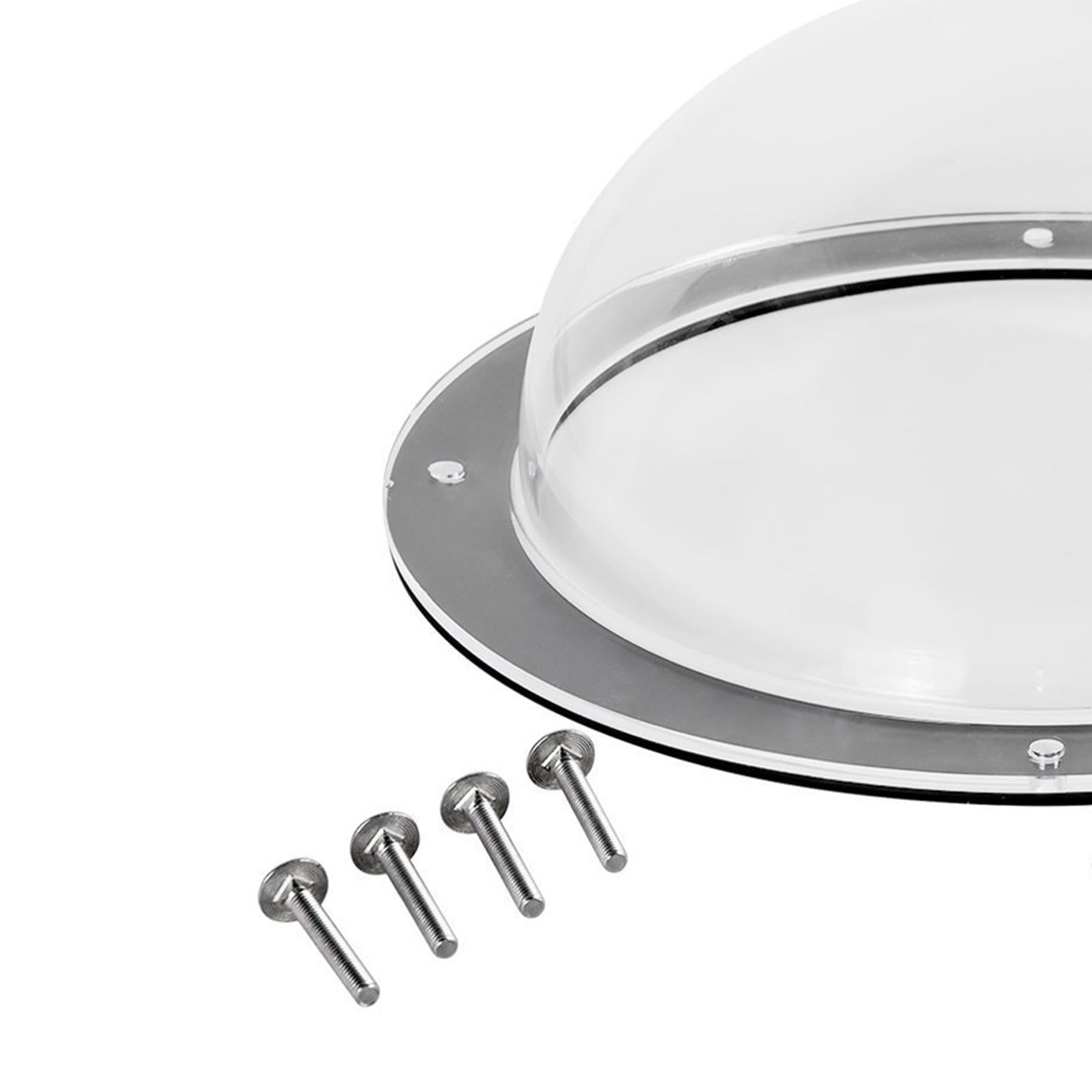 Yard Pet fence Window Cat Bubble Acrylic Clear Dome Window House Garden