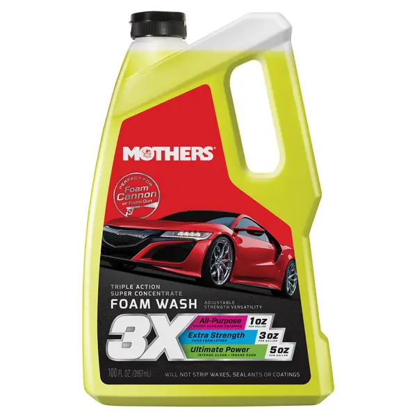 Mothers 100 oz Triple Action Foam Wash