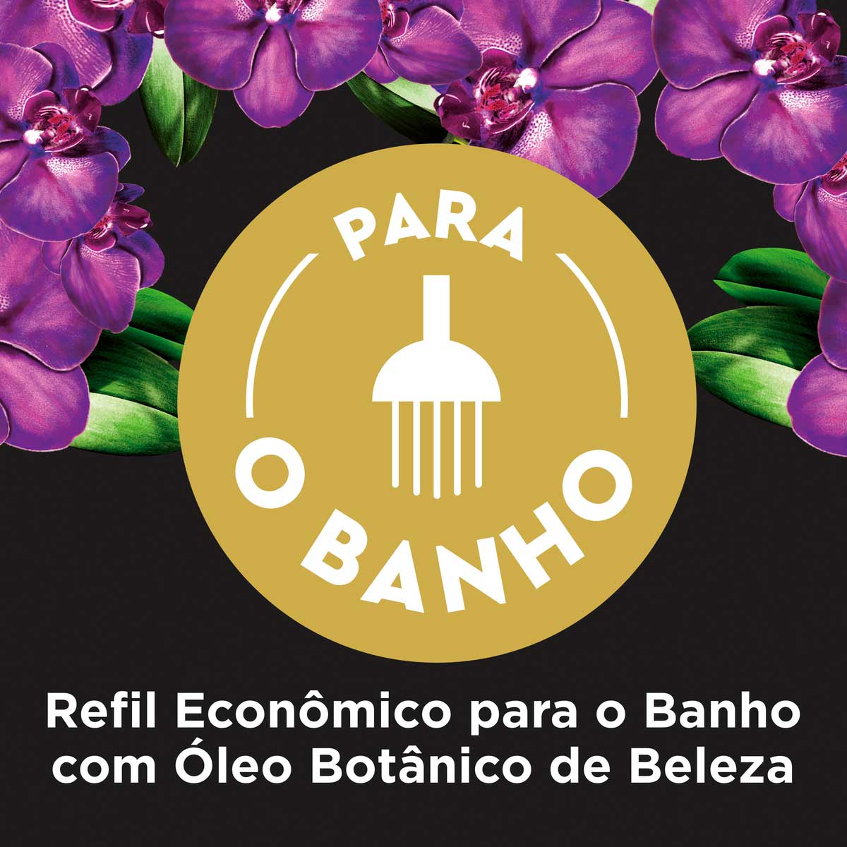 Sabonete Liquido Lux Botanicals Orquidea Negra 200ml Refil