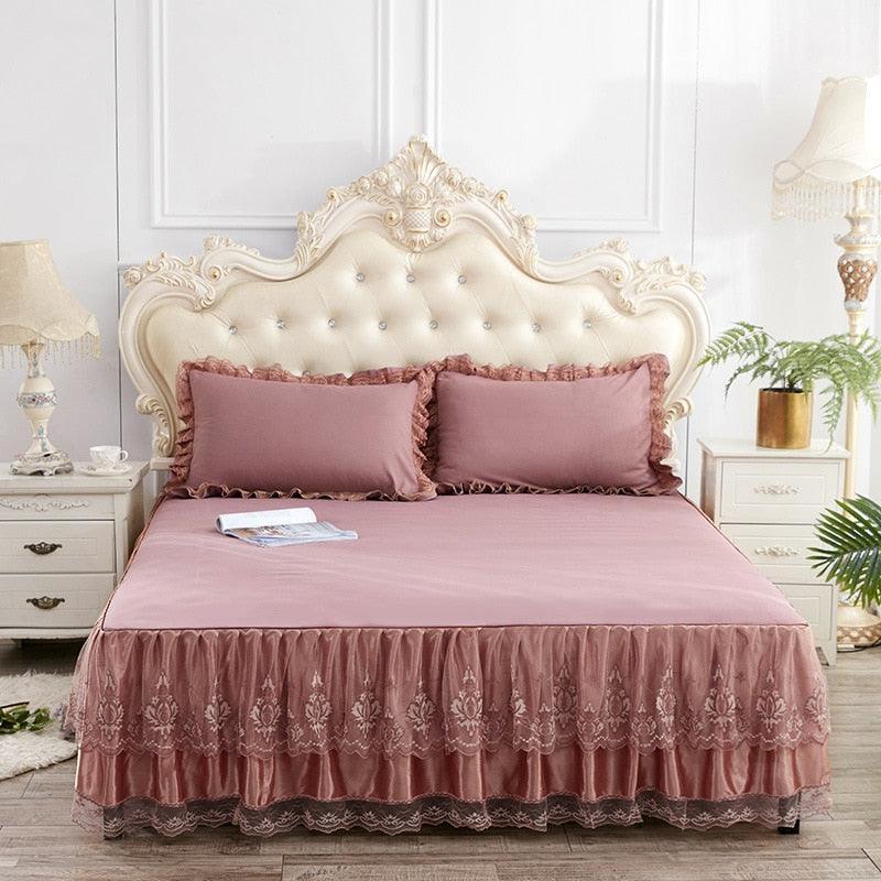 Jogo de Colcha e Fronhas em Algodão Imperial