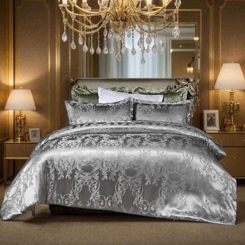 Conjunto de Roupas de Cama  Estilo Barroco La Baronesa™ / Luxo & Elegância para Seu Quarto!