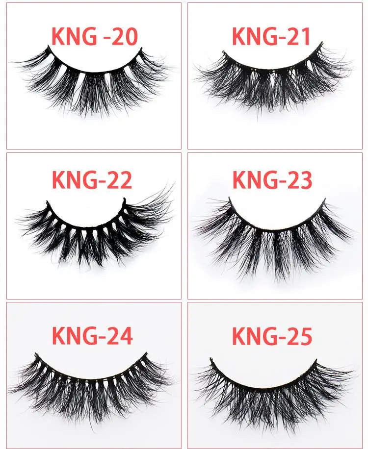 5D lashes Faux Mink Eyelashes Fluffy Natural Look False Eyelashes
