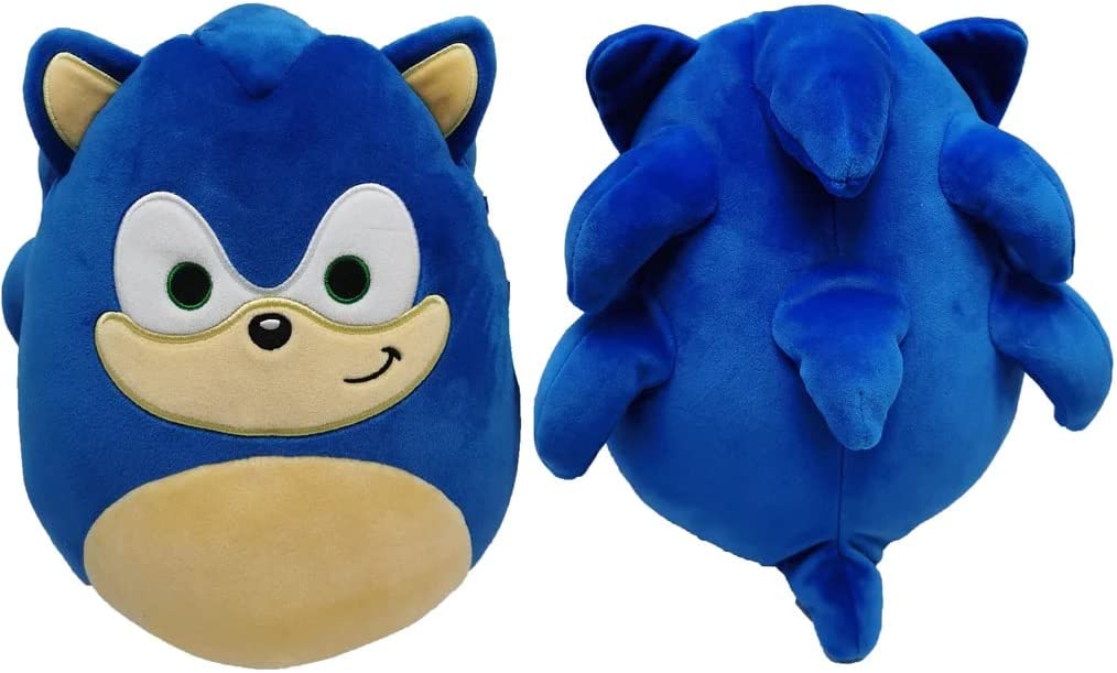Squishmallows Kellytoy SEGA Sonic， Knuckles， Tails， Shadow Plush Toy (7