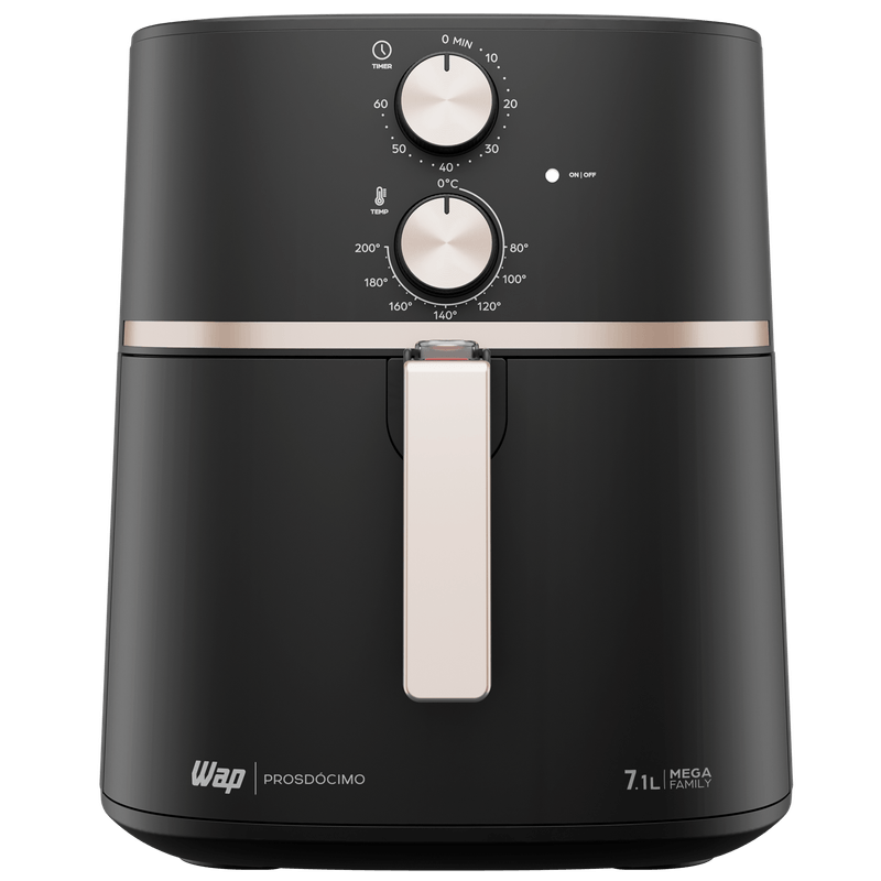 Fritadeira Elétrica WAP Air Fryer Mega Family 7,1L