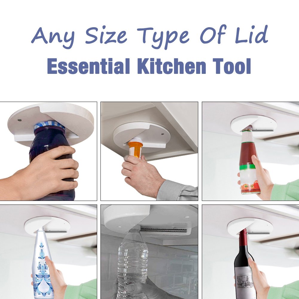 [🔥Summer Hot Sales-48%OFF]Jar Opener Multi-function Cap Opener Under Cabinet