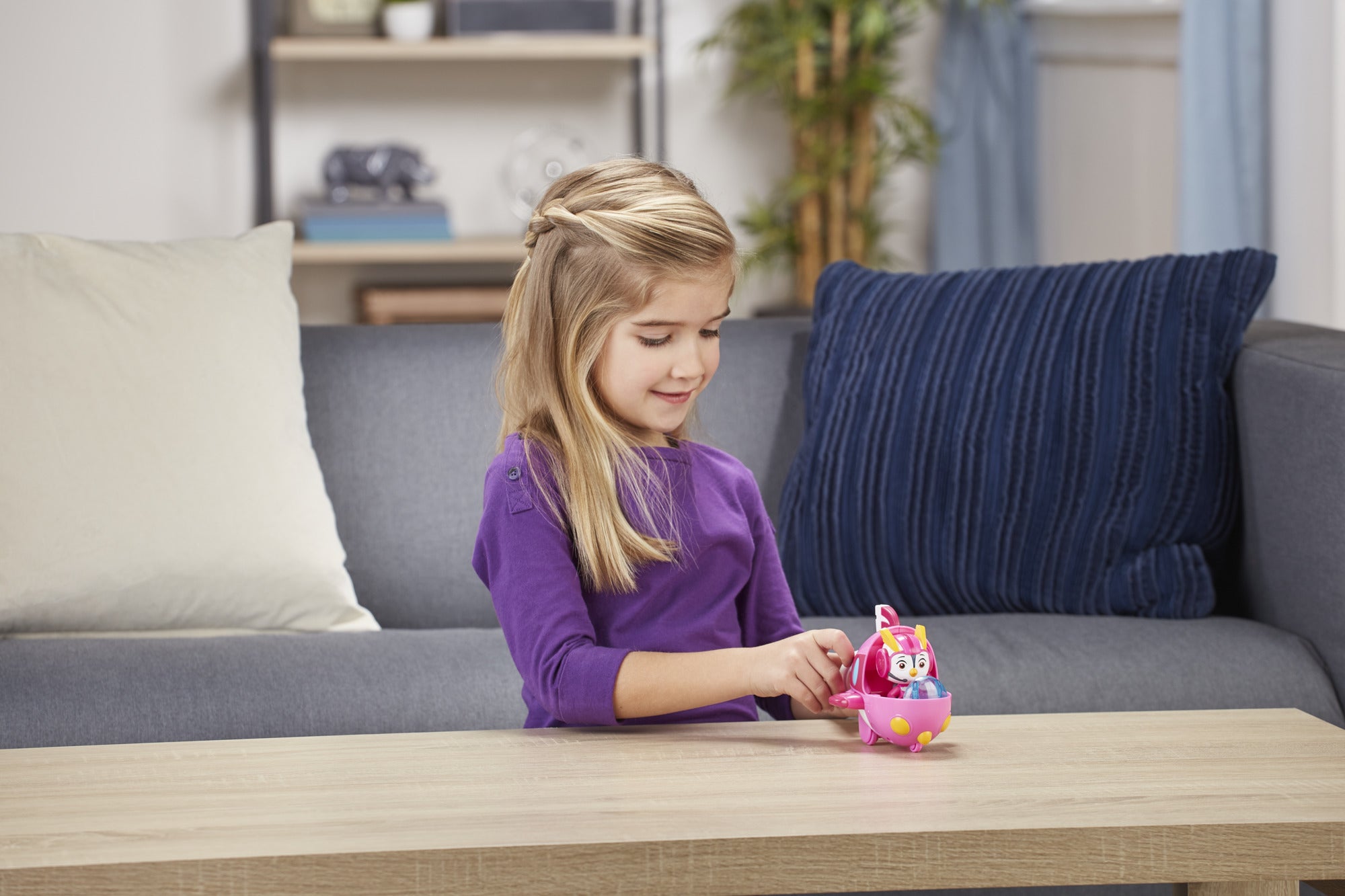 Top Wing Penny figure and vehicle