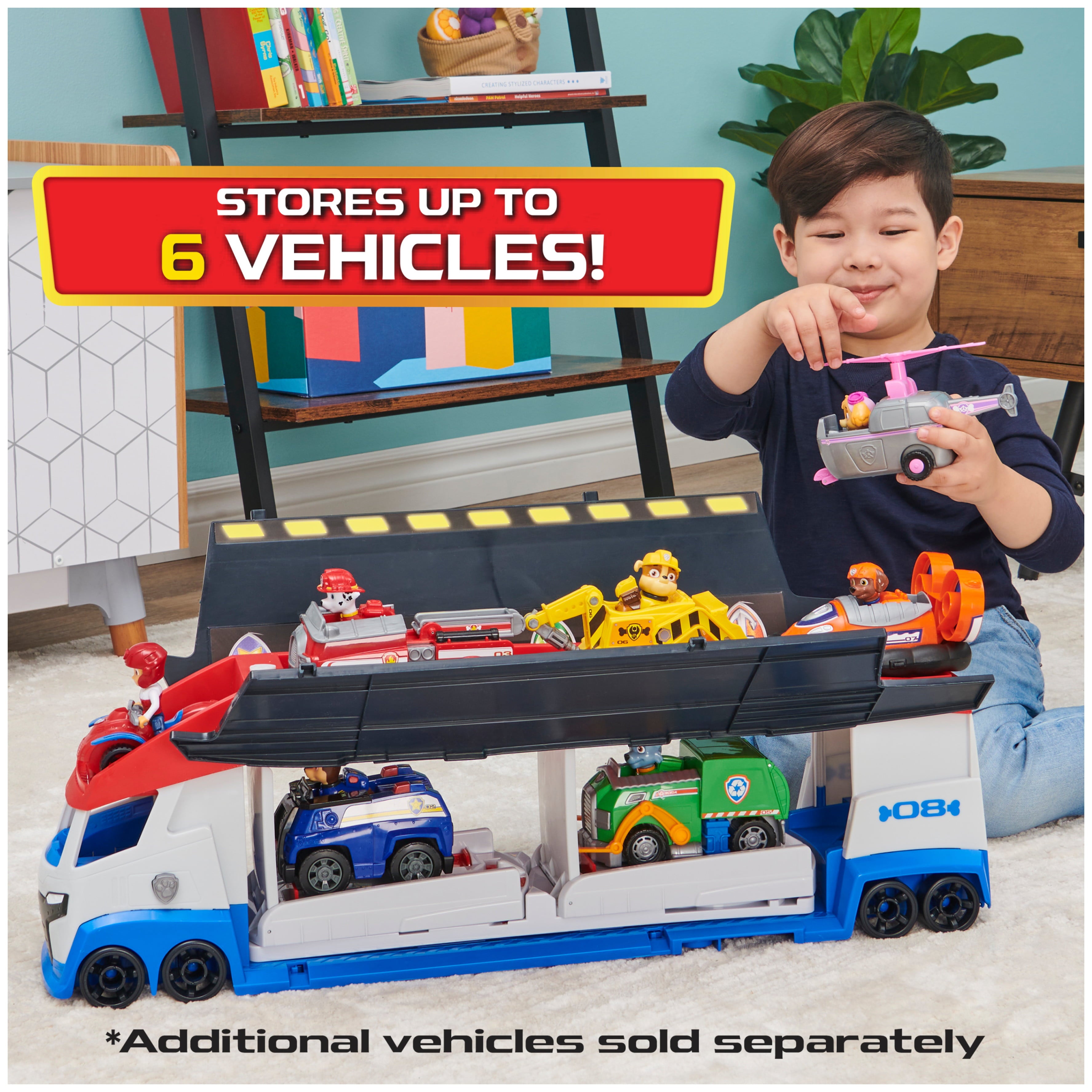 PAW Patrol， PAW Patroller with Dual Vehicle Launchers， Figure and ATV