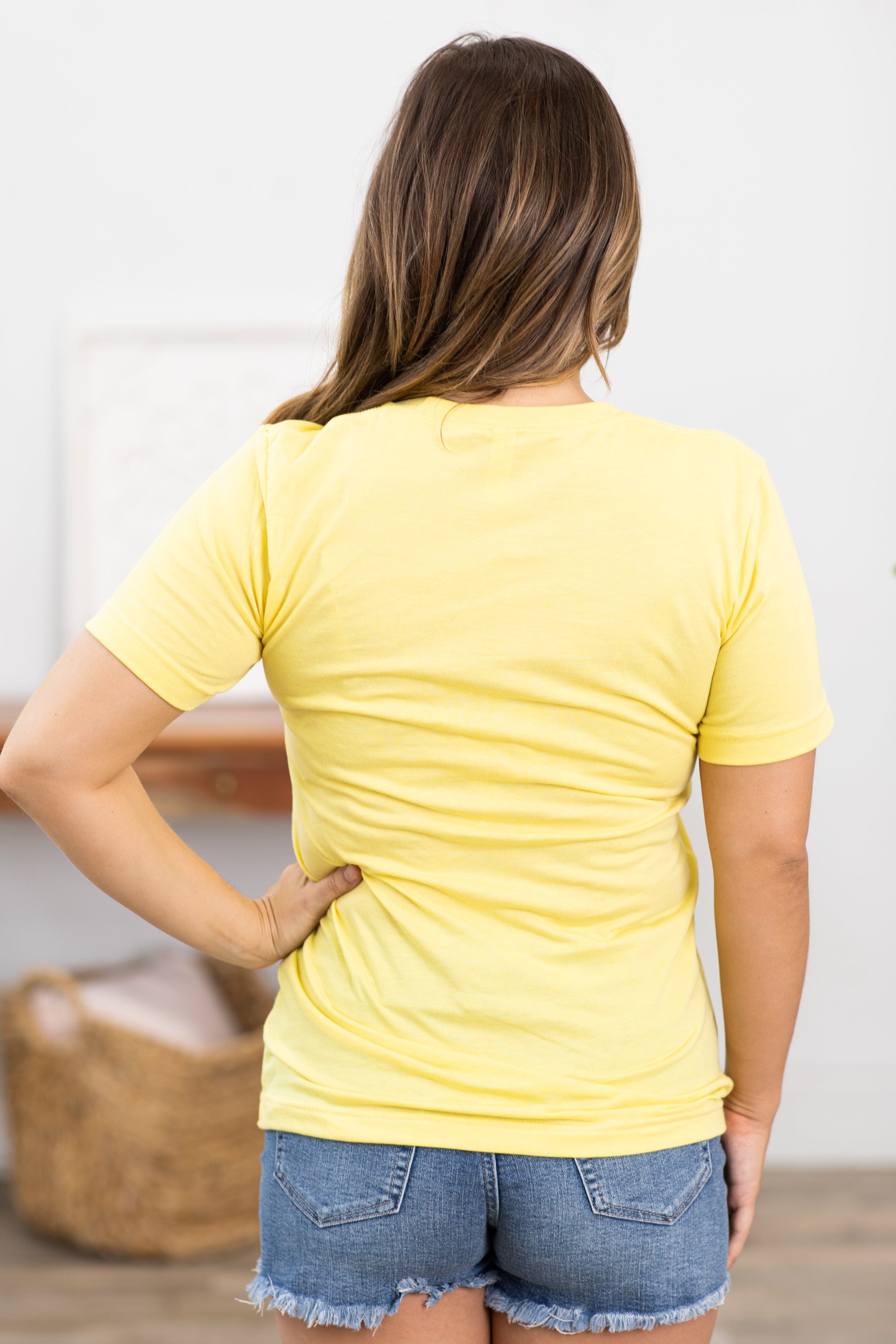 Yellow Lake Is My Happy Place Graphic Tee