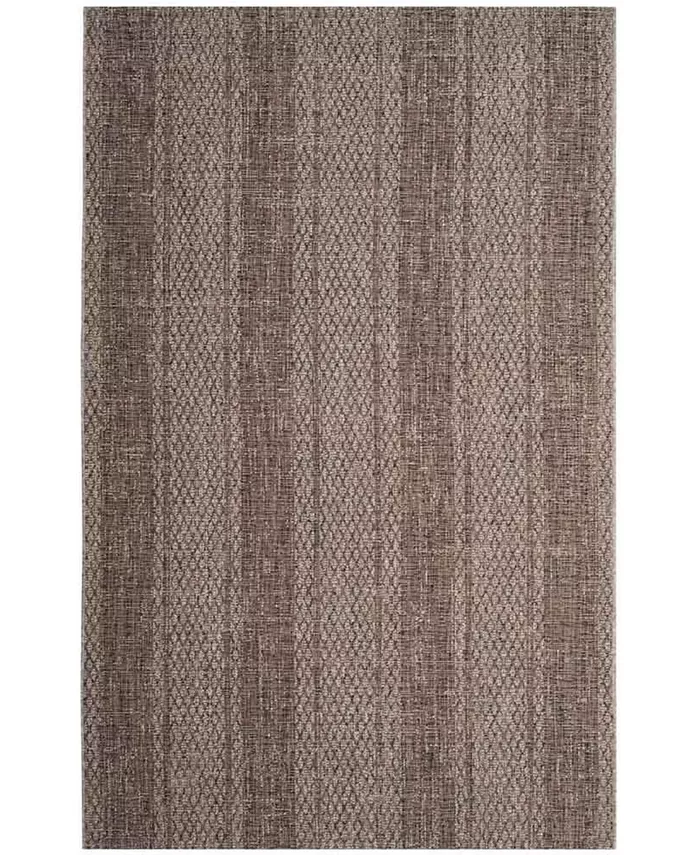 Safavieh Courtyard Light Beige and Light Brown 2'3