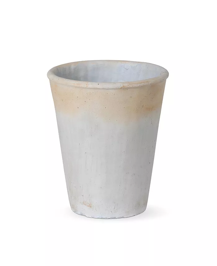 Park Hill Collection Distressed Concrete Tall Planter Medium