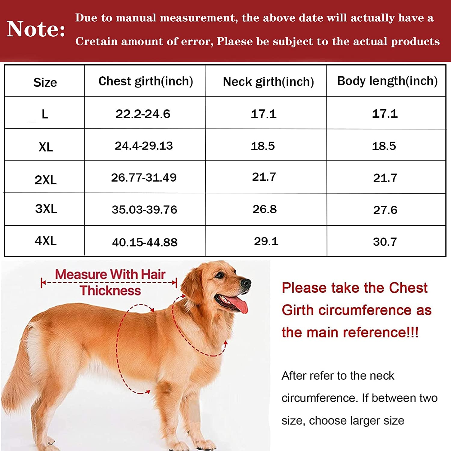 [Upgrade] Dog Winter Coat Thickened Dog Clothes Cozy Reflective Waterproof Dog Winter Jacket Warm Dog Apparel for Cold Weather British Style Fleece Vest Dog Sweater for Medium Large Dogs