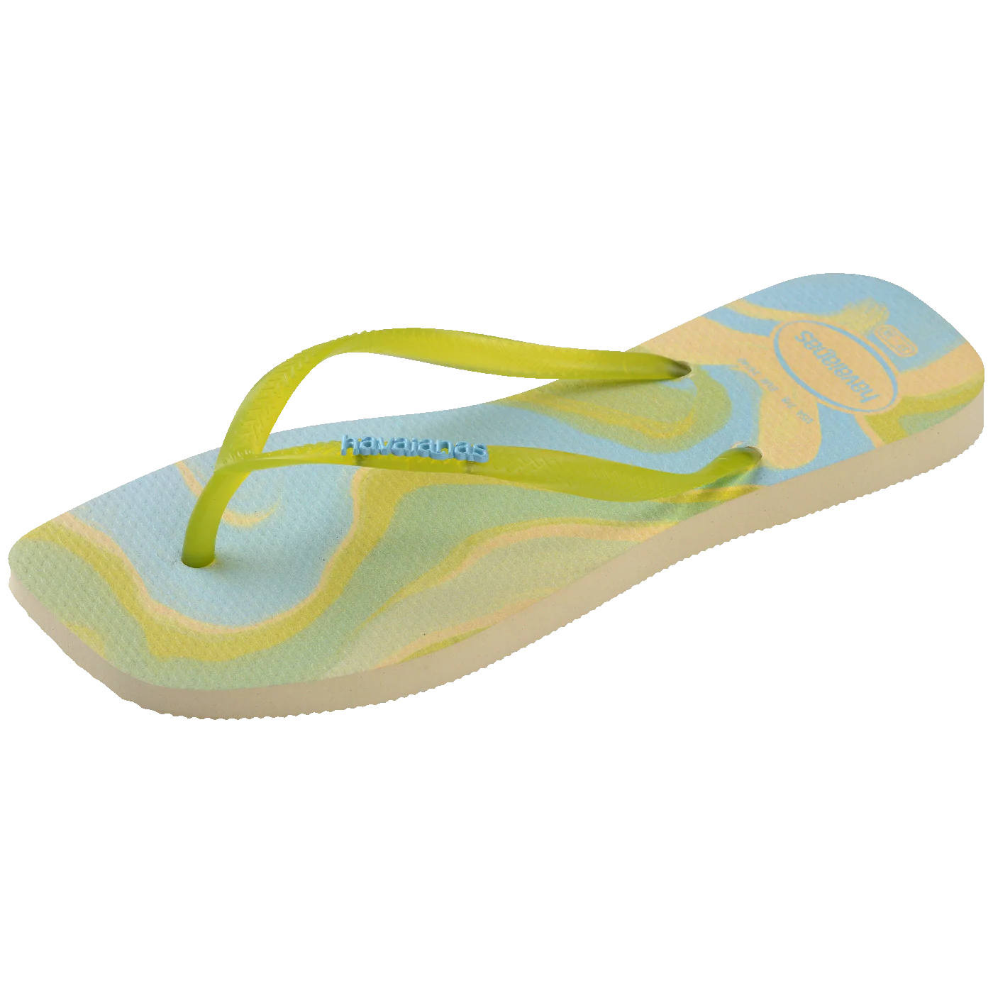 Chinelo Havaianas Slim Square Jelly