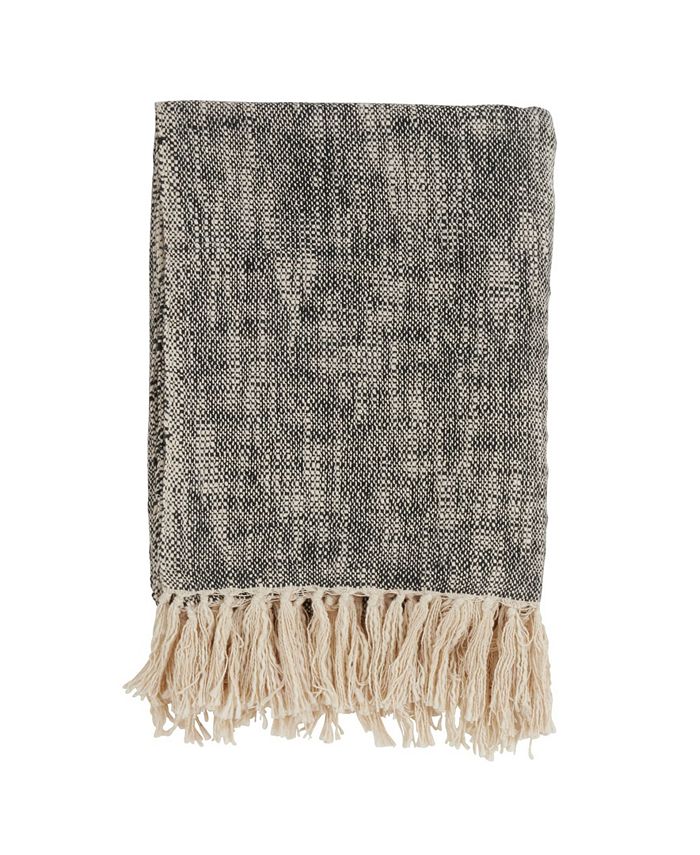 Saro Lifestyle Solid Throw