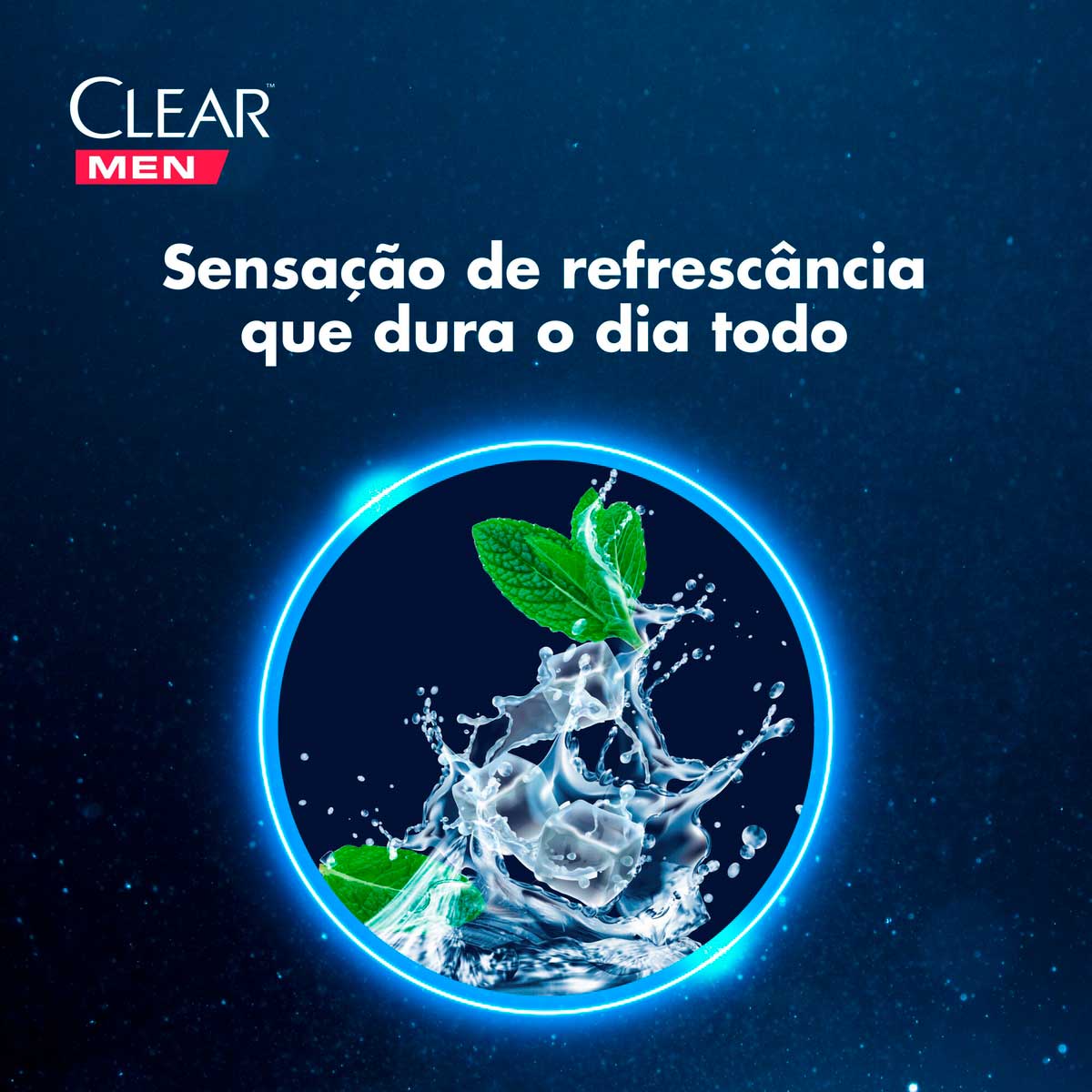 Shampoo Anticaspa Clear Men Ice Cool Menthol 400ml