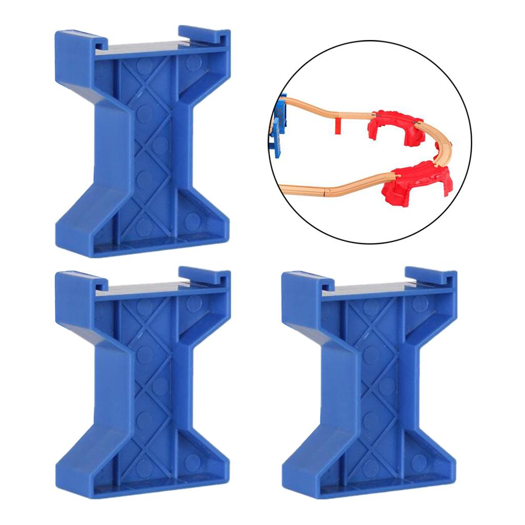 Bridge Piers Track Railway Accessories Style A Blue