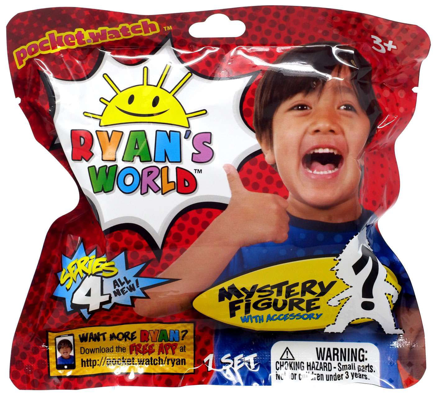 Ryan's World Mini Figure with Accessory Series 4 Mystery Pack