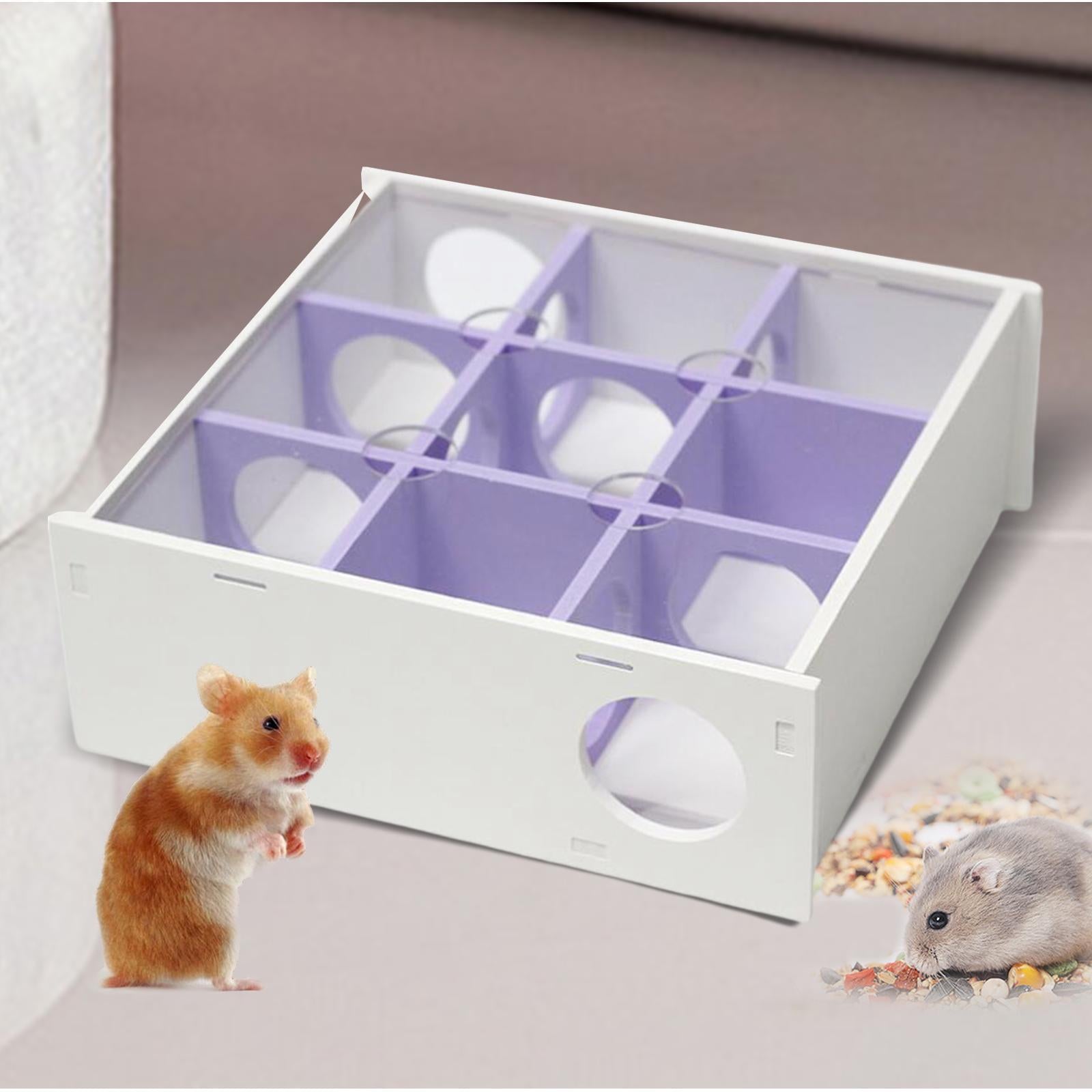 Pet Hamster Maze Tunnel Labyrinth Puzzle Toy for Small Animals Dwarf Hamster