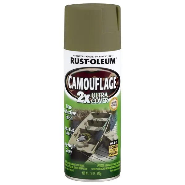 Rust-Oleum 12 oz Army Green Camouflage Ultra Cover Spray Paint