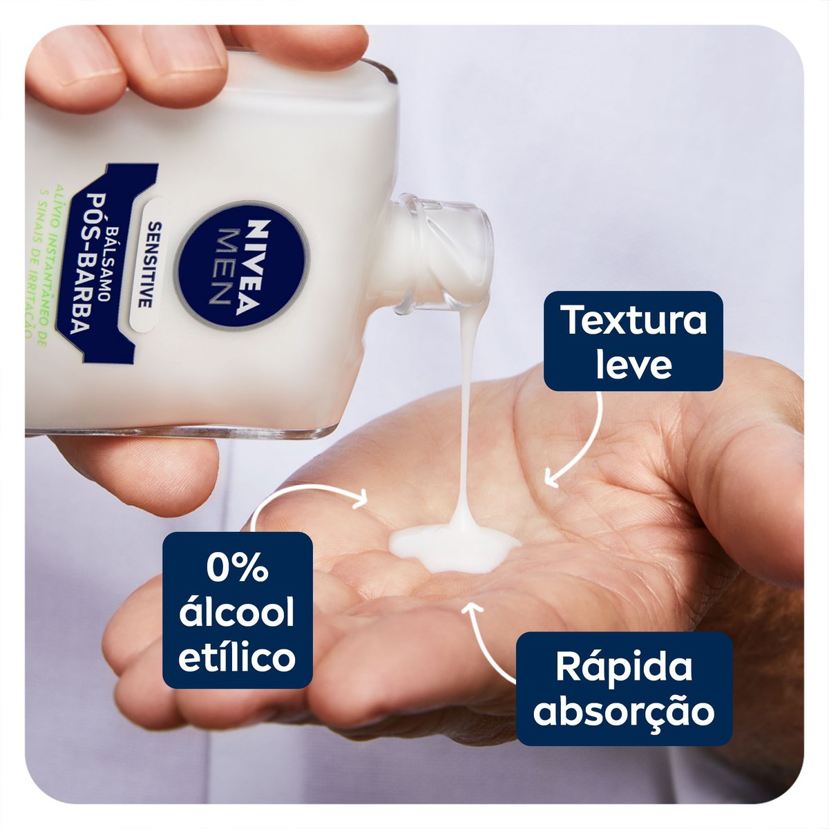 Balsamo Pos Barba Sensitive NIVEA MEN 100ml