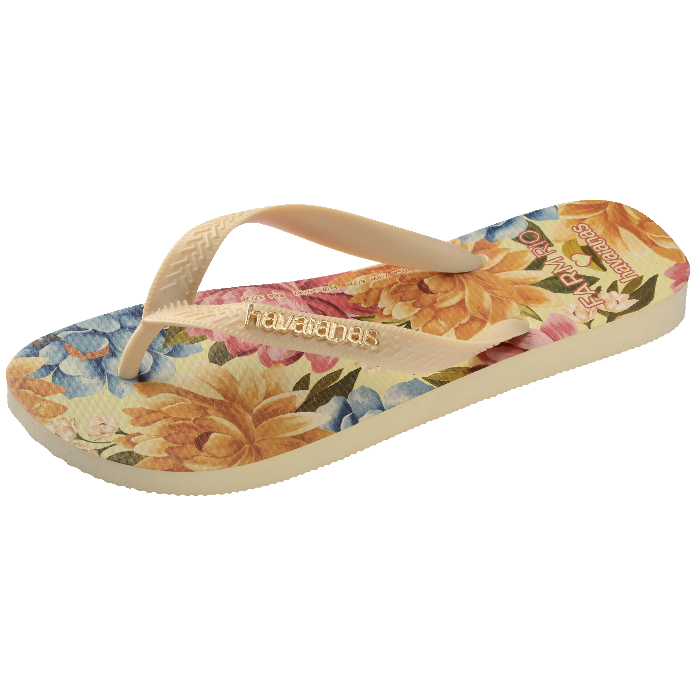 Chinelo Havaianas Farm Floral Beca