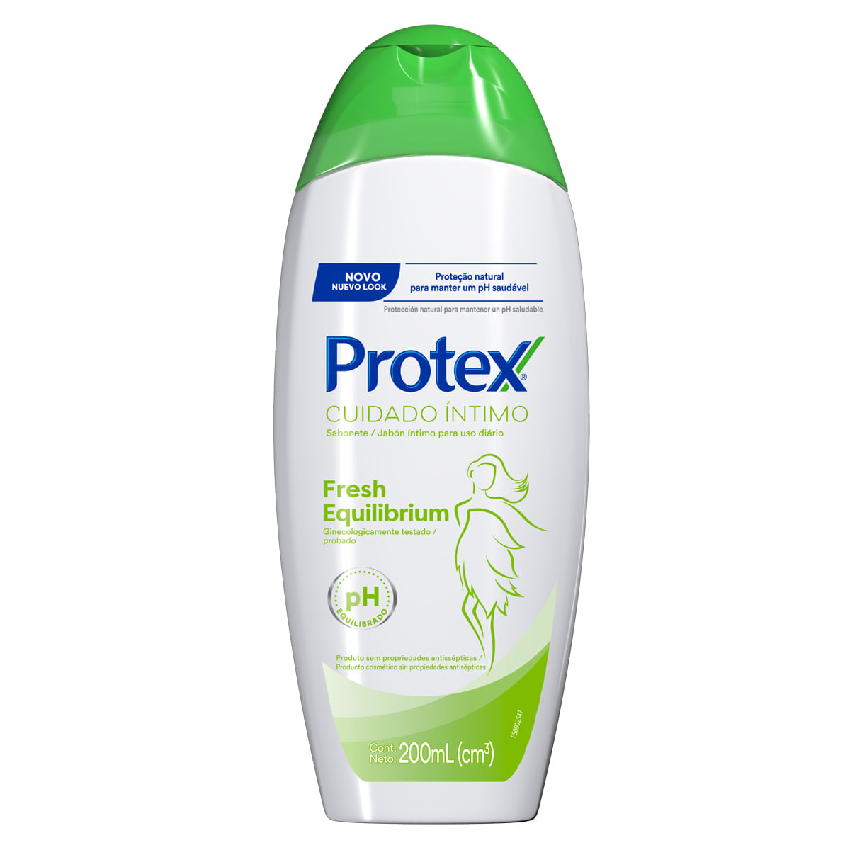 Sabonete Intimo Liquido Protex Cuidado Intimo Fresh Equilibrium 200ml